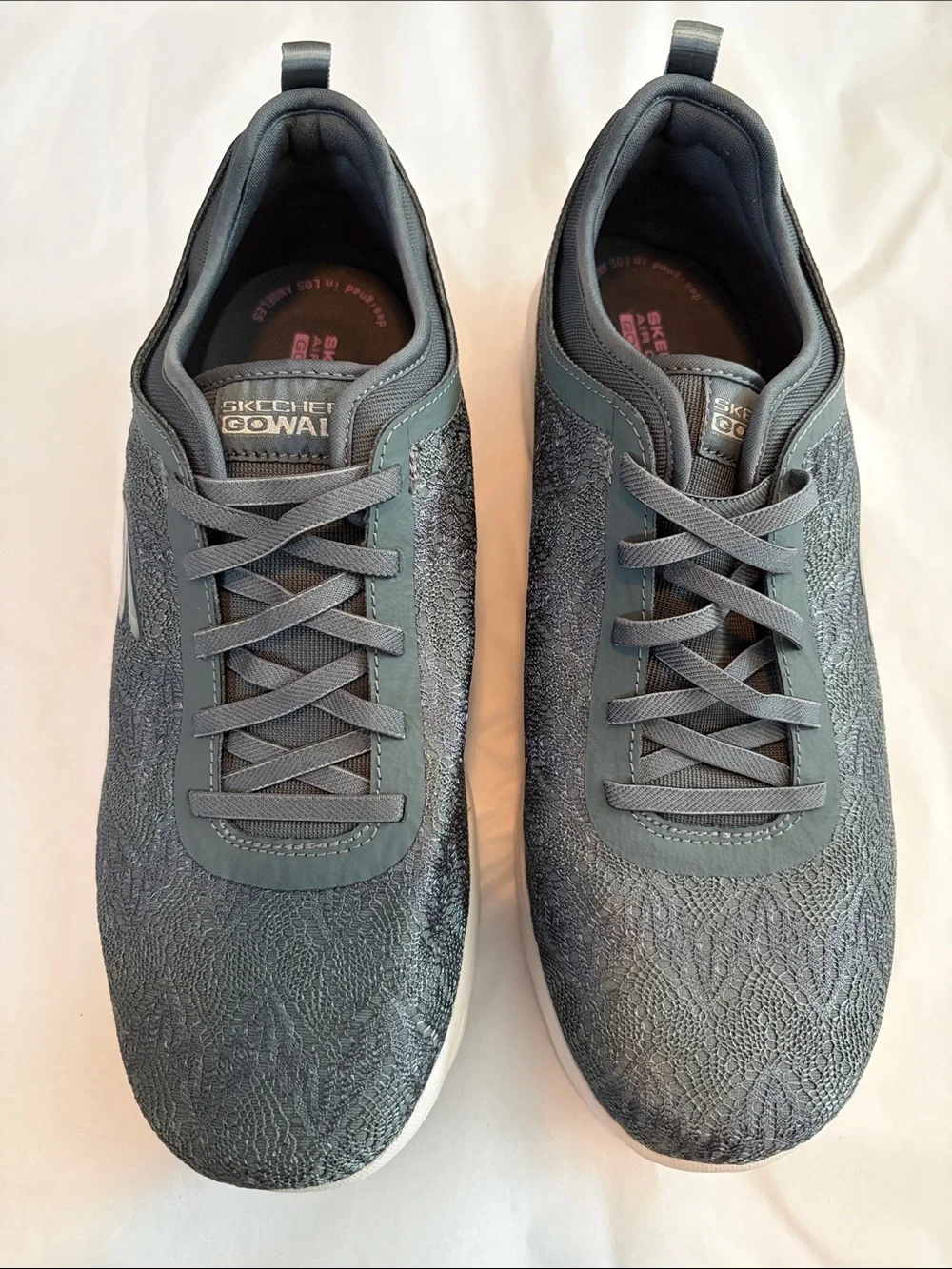 Skechers GOWalk Vegan Washable Travel Lace Sneakers-Cyprus
